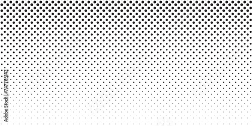 Background with black dots - stock vector Black and white dotted halftone background.Abstract halftone background with wavy surface made of gray dots on white dots halftone photo