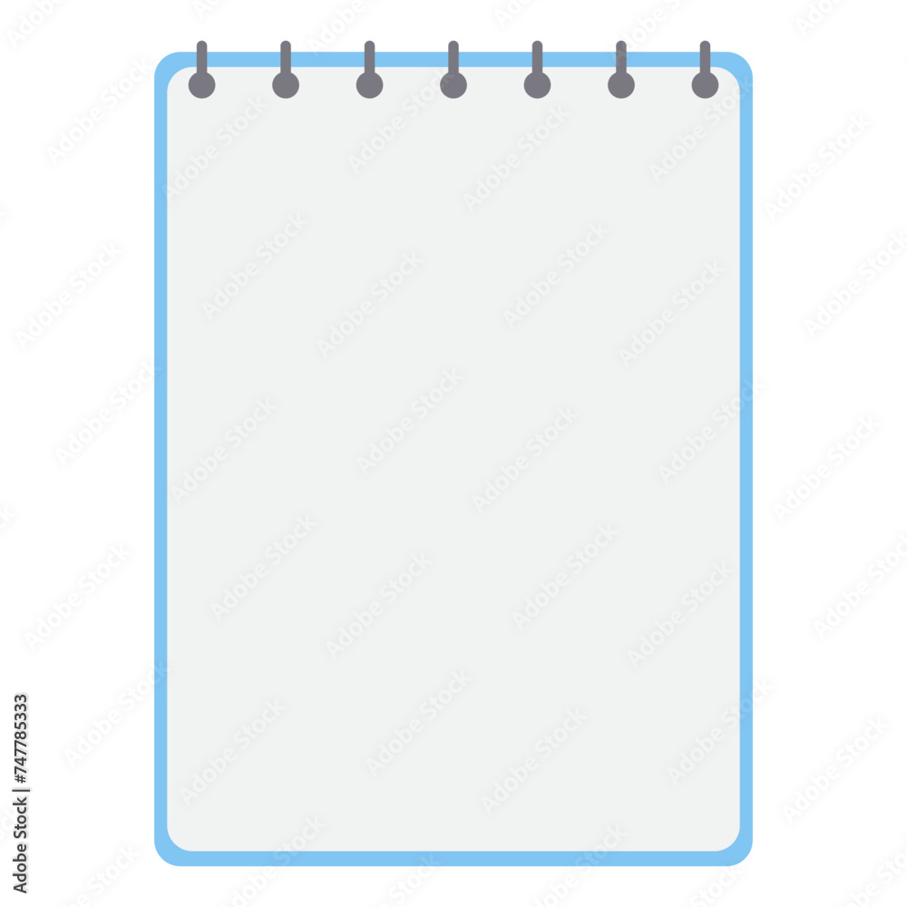 Notebook Vector Illustration Notebook Vector Illustration