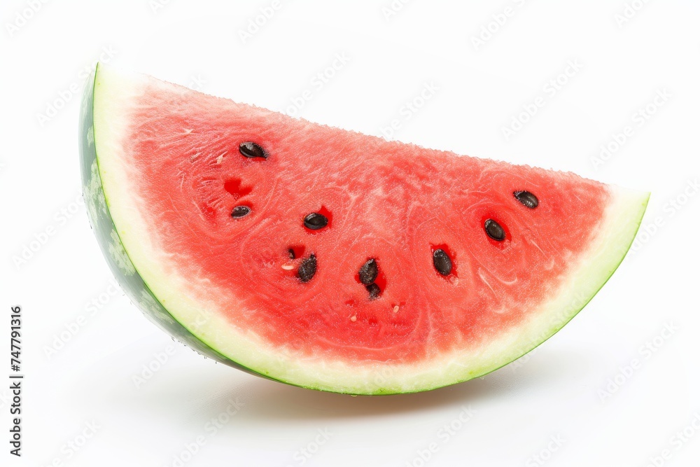 Watermelon slice isolated on white background Watermelon slice isolated on white background