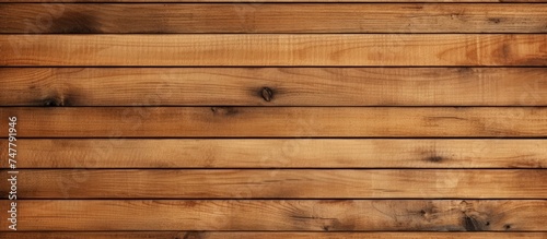 This close-up shot showcases the detailed texture of a wooden plank wall. The natural style of the wood is evident, making it ideal for vintage wallpaper or background design work.
