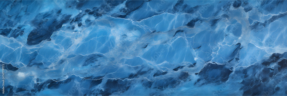 Light Blue marble texture background with gold touchups