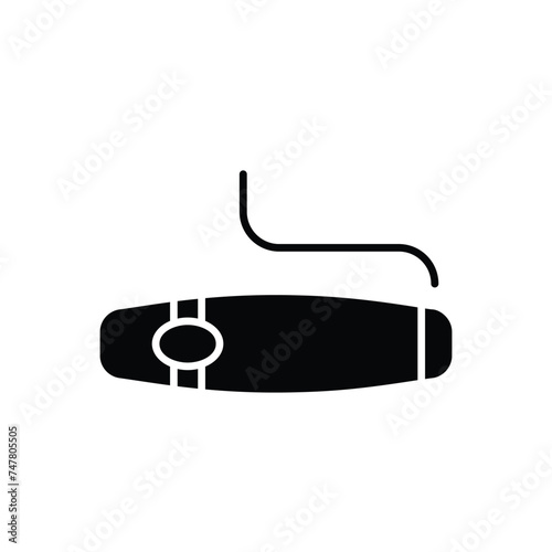 Cigar icon vector stock illustration