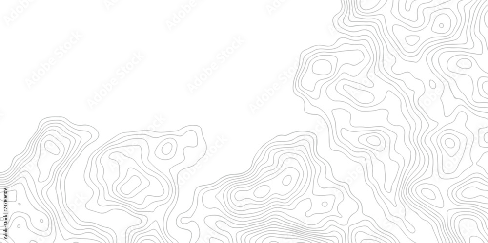 Fototapeta premium Abstract pattern with lines seamless pattern and topography map and counter map. abstract sea map and mounted map area space geometrics line technology topo landscape grid map texture.