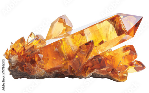 Unveiling Topaz: Insights into its Beauty isolated on transparent Background