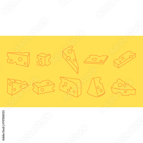 Simple Cheese Icon