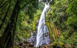 Travel the highest waterfall in Chiangmai Mae-pan waterfall rainy season forest at Doi intanon