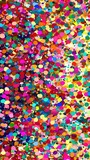 Colorful confetti as a carnival background.