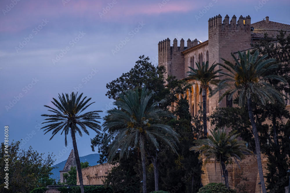 Royal Palace of La Almudaina, Palma, Mallorca, Balearic Islands, Spain