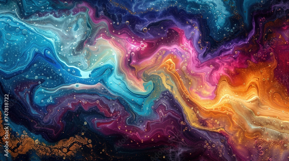 The spiraling flow of shades is free. and air bubbles that spray paint.
The spiraling flow of shades is free. and air bubbles that spray paint.