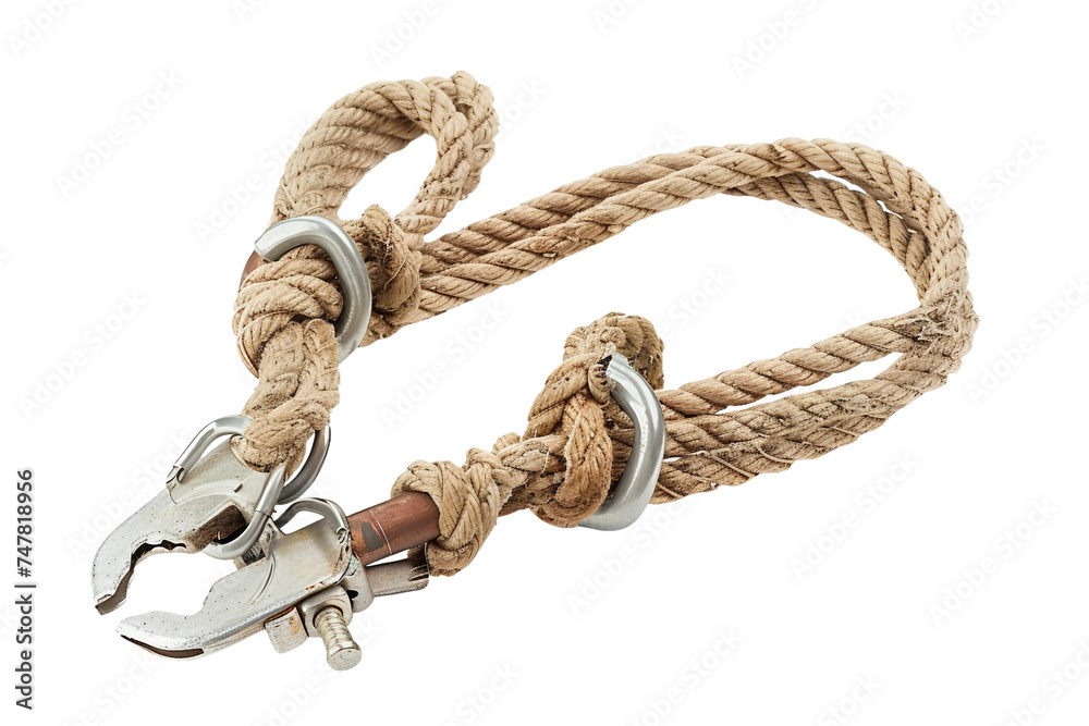 Rope Tool On Transparent Background.