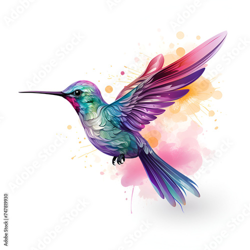 hummingbird in flight © Mohsin