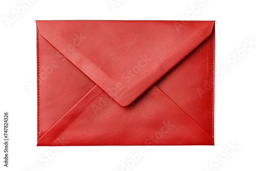 Red Envelope On Transparent Background.