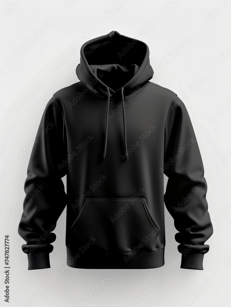 black sweater mock up isolated on white background black sweater mock up isolated on white background
