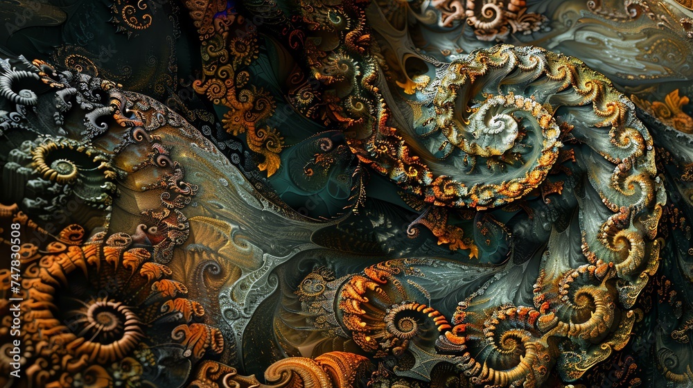 This is a stunning image of a highly detailed fractal.