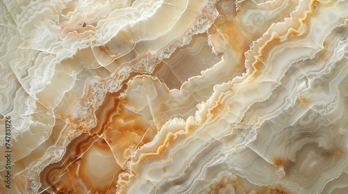 Elegant beige marble texture with brown veins. The image has a high resolution and a lot of details.