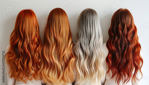 Beautiful Long Hairstyles, Fashion and Beauty, Salon Hair Care, Diverse Color Highlights
