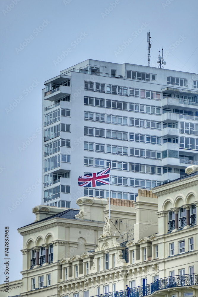 Fototapeta premium Modern building in Brighton, UK