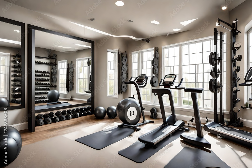 people doing fitness exercise generated by AI technology people doing fitness exercise generated by AI technology
