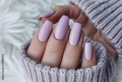 manicure and nails, hands with manicure, manicure and pedicure, Nails, trending nail art nails, one hand, perfect fingers, perfect long nails