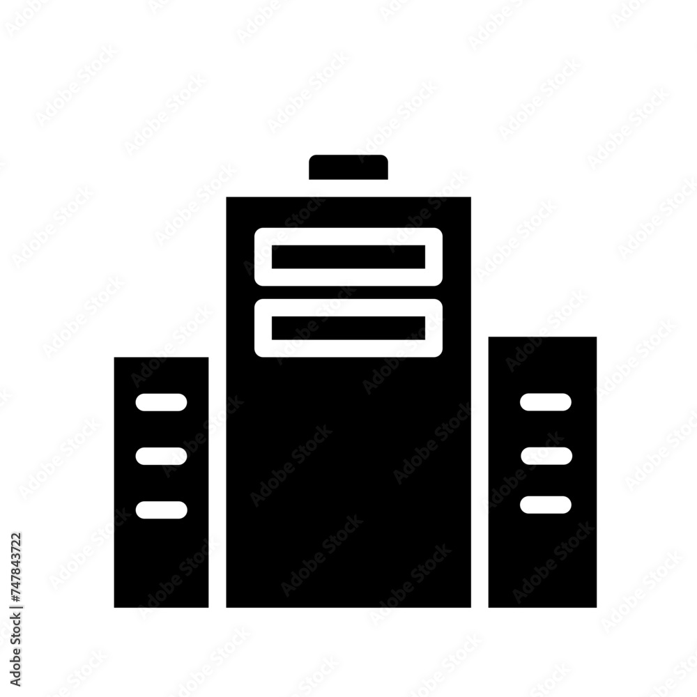 building estate home_ Glyph Icon