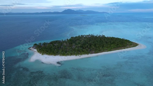 Modessa Island . Roxas. Philippines. drone  photo