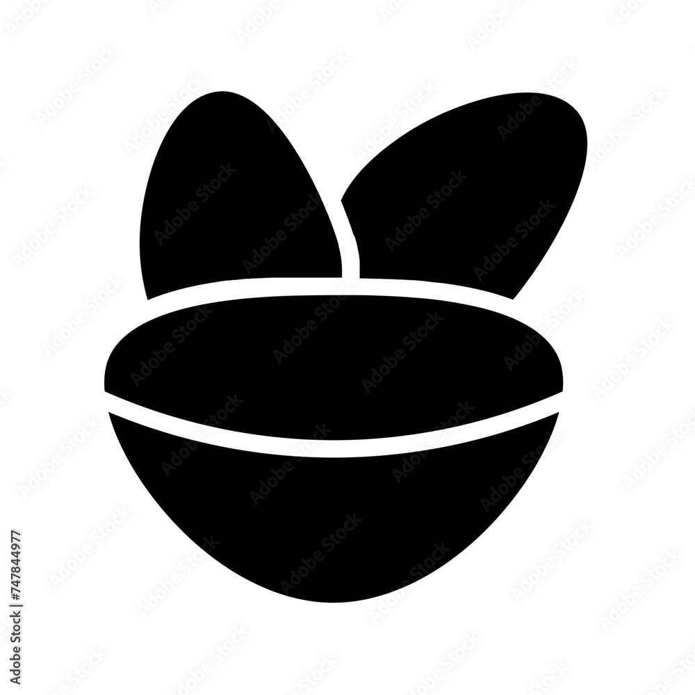 Obraz premium bird nest spring Glyph Icon