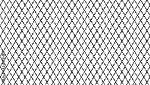 Geometric seamless pattern, black and white fabric print, seamless overlay texture, vector illustration