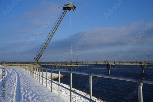 Der neue Stadthafen am Grossraeschener See