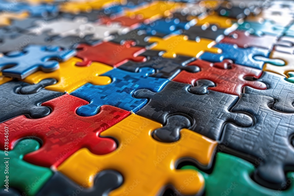 a page full of puzzle pieces scattered professional photography a page full of puzzle pieces scattered professional photography