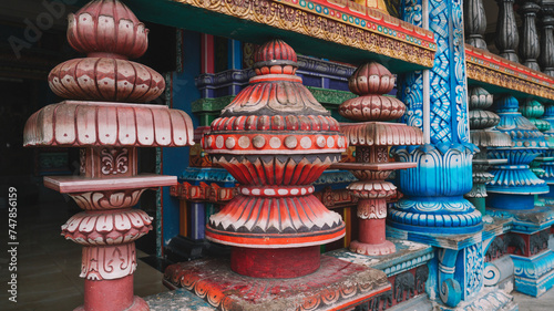 Photography Colorful Batu Cave Details