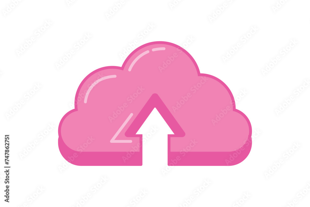 Social Media Flat Sticker Design Social Media Flat Sticker Design