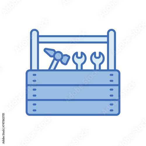 Tool box icon vector stock illustration photo