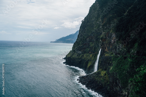 The Veu da Noiva waterfall viewpoint is an incredible spot on the north coast of Madeira in between Seixal and São Vicente