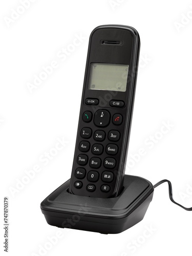 Modern wireless phone (clipping path)