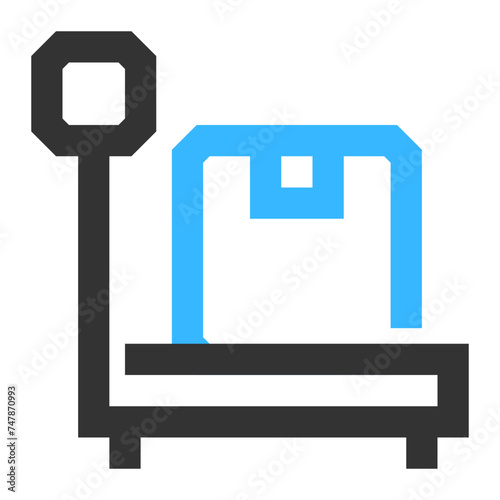 package weight icon illustration