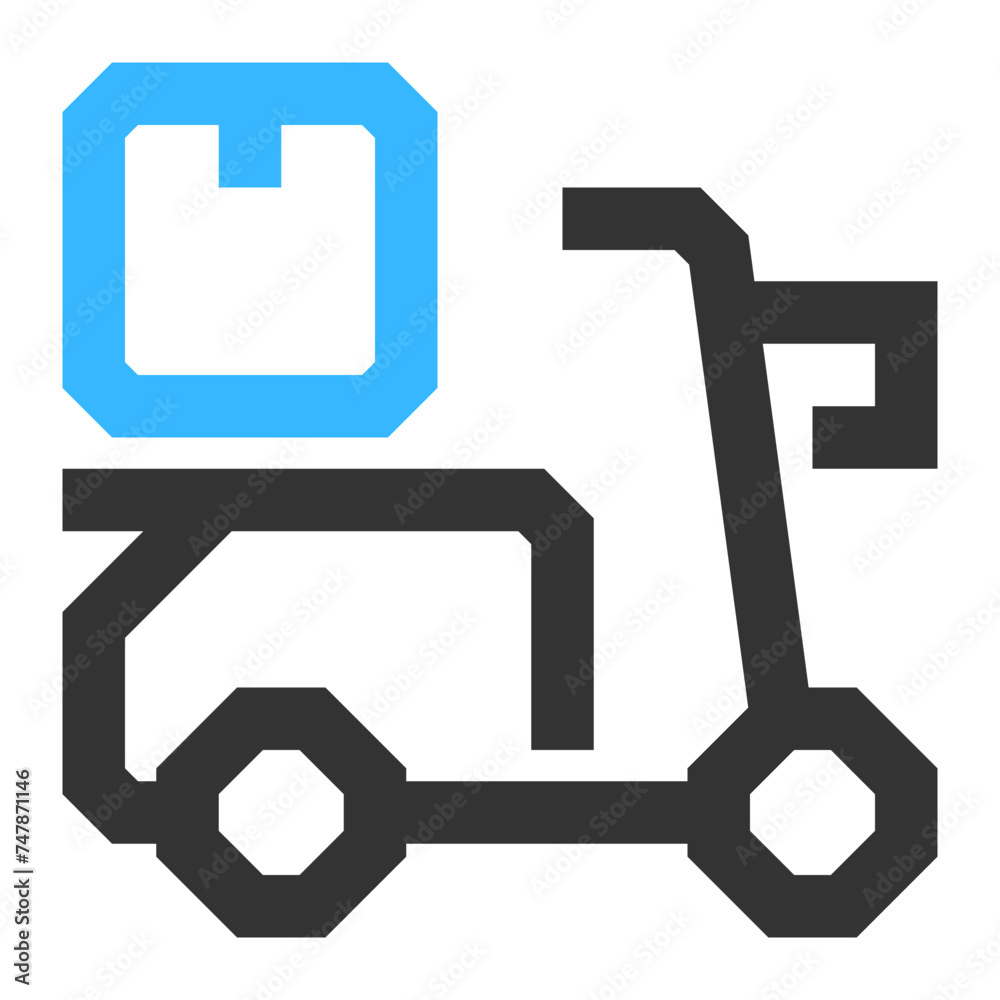 delivery bike icon illustration delivery bike icon illustration