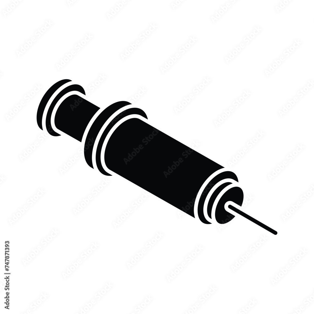 An amazing icon of injection in modern isometric style, ready to use and download An amazing icon of injection in modern isometric style, ready to use and download