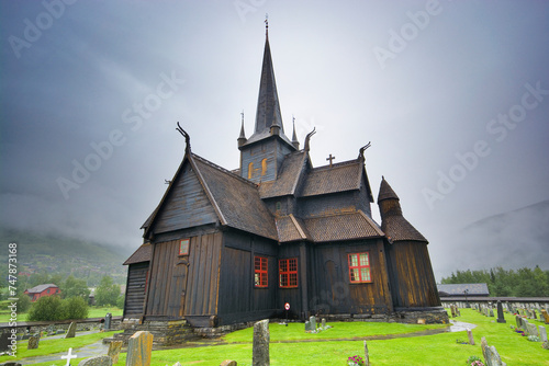Lom stave church, Norway