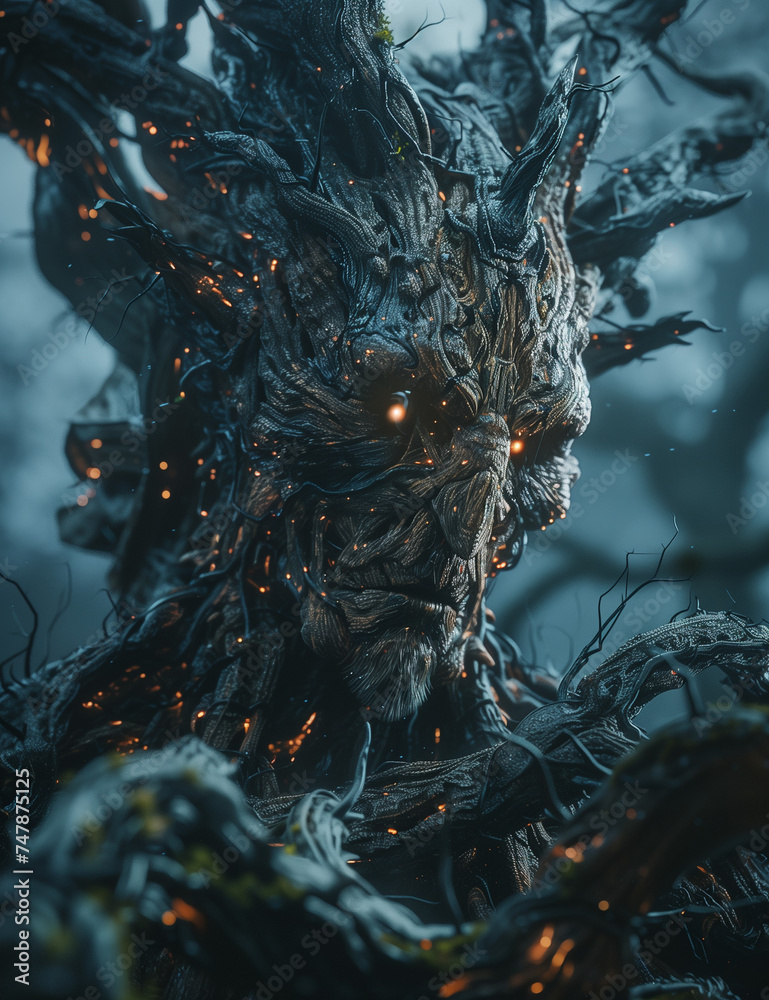 RPG DND fantasy character for Dungeons and Dragons, Roleplay, Avatar, Ent, Tree, Monster, Beast, Mystical RPG DND fantasy character for Dungeons and Dragons, Roleplay, Avatar, Ent, Tree, Monster, Beast, Mystical