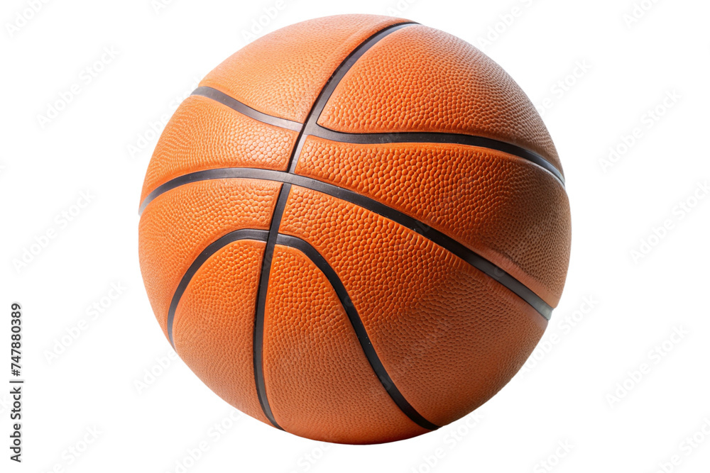 basketball ball on a transparent background