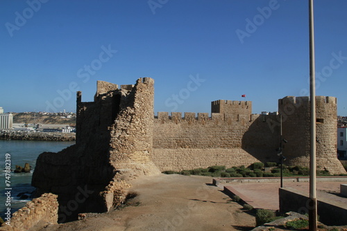 Architecture Historique Chateaux In Safi Morocco photo