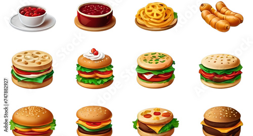 Food icon isolated on white background