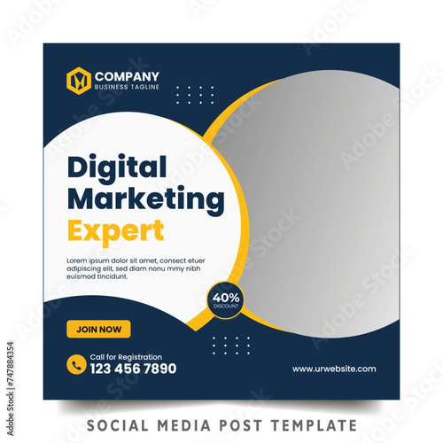 Digital-marketing-and-corporate-social-media-post-template