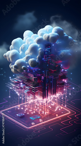 AI Cloud Computing: Merging Mind and Ether in the Expanse of Digital Space