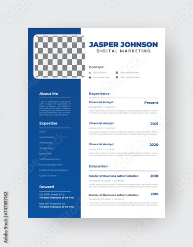 Clean Modern Resume and Cover Letter Layout Vector Template for Business Job Applications, Minimalist resume cv template,  
Resume design template, cv design, multipurpose resume design