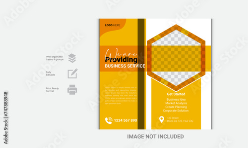 Creative Modern Vector Business Social Media Post Design Template