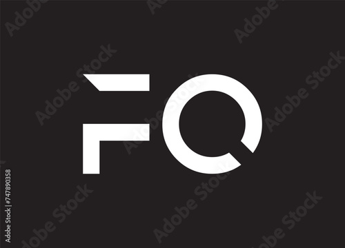 Letter FQ and QF Pillar logo, photo