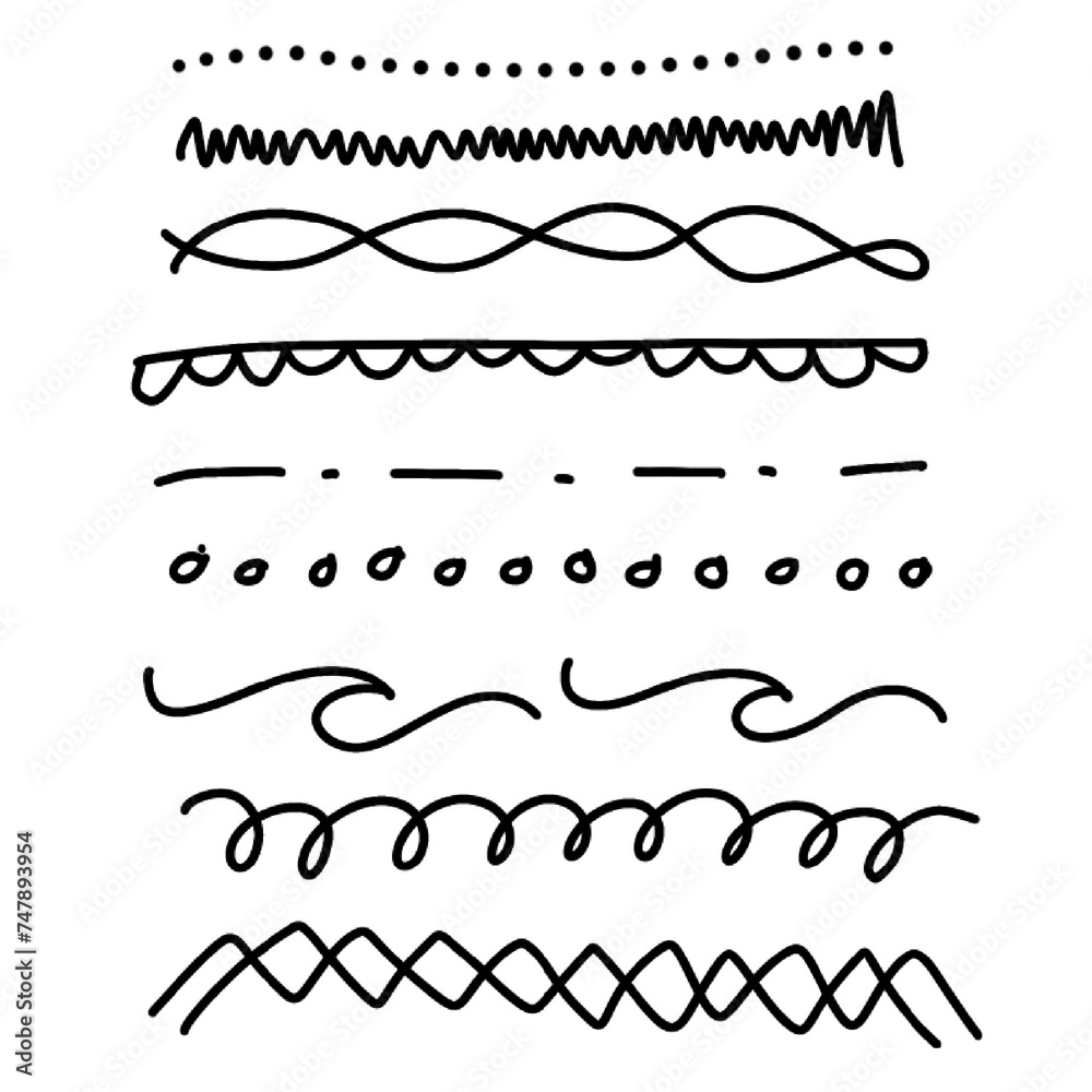 Obraz premium set of elements