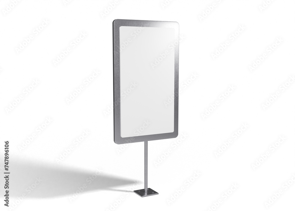 Sign stand advertising mockup Sign stand advertising mockup