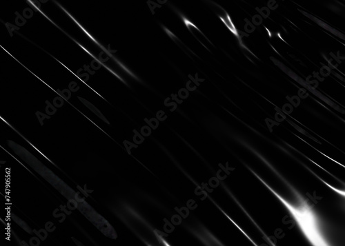 Plastic wrap texture effect on a black background wallpaper